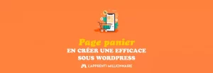 page panier wordpress woocommerce